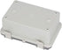 Zulkit Junction Box - ABS Plastic Dustproof Waterproof IP65 Electrical Box, Clear Cover with 2 Cable Glands