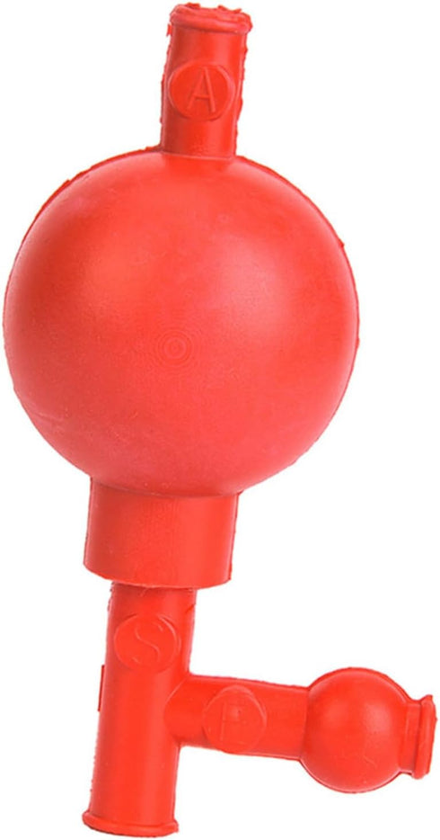 Hapivida Pipetting Ball, 3 Openings Lab Rubber Suction Bulb for Quantitative Rubber Pipette Filler, Industrial Mineral