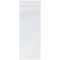 Plymor 4" x 10" Zipper Reclosable Plastic Bags, Pack of 200, 2 Mil