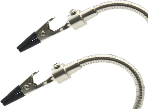 4-Pack Helping Hands Soldering Clamp,Adjustable Soldering Clip,Flexible Gooseneck Metal Arms Alligator Clips,Soldering Third Hand Tools for Electronics Repair Painting Jewelry