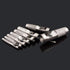 12pcs Kit Round Punch Hollow Punch Steel Chisel - Leather Puncher Cutting Tool for Belts & Canvas