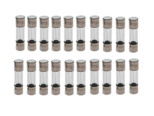 F2.5A Fuse, 2.5A250V Fuses, 2.5A250V Fuse, 2.5A250V, 2.5A Fuse, F2.5Amp250V, glass fast blow fuse 6*30MM (20 pcs)