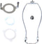 Harp Support for Lamp Shade with Finial Base Table/Floor Light Holder Accessories,