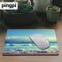 Seychelles Beach in Sunset Time Custom Design Mouse Pad - Large Non-slip Rubber Gaming Mat