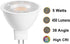 SETEN 6 Pack MR16 Bulb, GU5.3 5W (50W 5000K 450 38 12-24V Non-Dimmable LED Bi-Pin Base, Equivalent) Daylight, Lumens