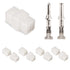 JRready ST6410 Standard .062" 9-Circuits Pin and Socket Connectors - 18-24 AWG Compatible with Molex