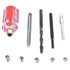 105pcs Threaded Inserts Repair Kit, Stainless Steel Type Wire Insert Installation Set (M5 x 0.8)