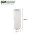 YOKIVE 10 Pcs Plastic Centrifuge Tube, Laboratory Tube with Round Bottom and Screw Cap | Identify Fill Level, Great for Molecular Biology (100ml)