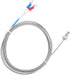 Screw Probe Temperature Sensor K Type Thermocouple, M6 Screw Thread, Two Wire Temperature Controller
