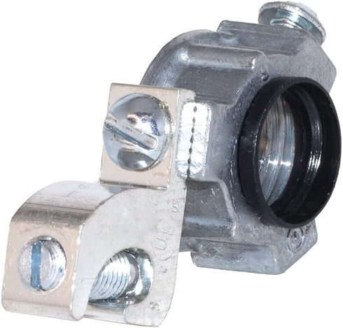 Sigma Engineered Solutions Gray ProConnex 43385 Rigid Insulated Metallic Grounding Bushing, 1-1/2-Inch Conduit Fitting