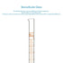 stonylab Graduated Cylinder, 2-Pack B Grade Borosilicate Glass, 10 ml with Stable Hexagonal Base