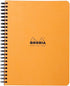Rhodia Orange Meeting Notebook, 16 x 21 cm
