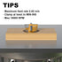 Forstner Bit 3/8 inch Shank, Cutting Diameter 1-1/16 inch, Drill Bit for Woodworking, Hole Opener for Plastic, Plywood
