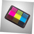 NUOBESTY Transparent Sticky Notes, Page Markers, 3 Colors for Highlighting Writable Repositionable Tabs