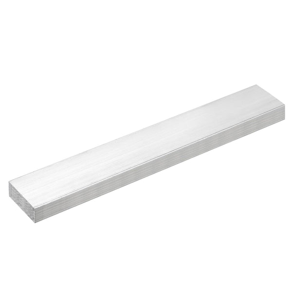 uxcell Square Aluminum Flat Bar, 9/16" Thick, 1.6" Width, 10" Length, 6061 Aluminum Flat Plate for Industrial Building