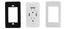 EG-U205 High Speed Dual USB Charger, 4.2A with 15A Tamper Resistant Wall Receptacle, 2 Outlets, White
