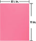 The Office-Pros 8.5" 11", 20lb 8-1/2" 11" 500 Pink Copy Paper, Letter - x Multipurpose Paper, Use In Laser & Ink-Jet