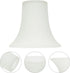 Homoyoyo Frosted Glass Lamp Cover Decorative Lampshade for Wall and Hanging Lights Transparent Bell-Shaped Light Shell