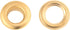 KING PIECES 2000pcs Gold Grommets, 3/8 Inch (10mm) Washers and Grommets Kit for Grommet Tool, Metal Grommets Eyelets