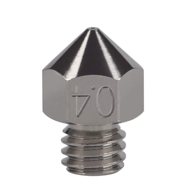 MK8 Plated Copper Nozzle - Non-Stick High Performance 0.4mm Compatible with 1.75mm Creality CR-10, Ender 3 Pro, 3D