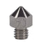 MK8 Plated Copper Nozzle - Non-Stick High Performance 0.4mm Compatible with 1.75mm Creality CR-10, Ender 3 Pro, 3D