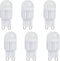 Lxcom Lighting G9 LED Bulb 3W Dimmable Chandelier Light Bulbs 30W Halogen