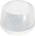 Shepherd Hardware 9568 White Cushion Doorstops, 2-Pack