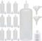 NANSHINE LDPE Plastic Dropper Bottles - Empty Squeeze Liquid Eye Dripper Containers with Child Resistant Cap (100ML x10)