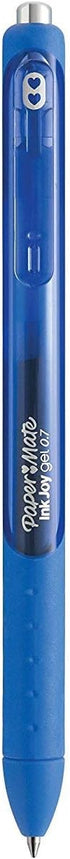 Paper Mate Inkjoy Gel Retractable Pens, Pack of 10, Blue, Medium Point
