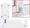 HauSun Patio Sliding Door Security Foot Lock Kick Lock, Fits on Top