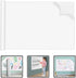 Vaguelly Self Adhesive White Board, Dry Erase Board Sticker for Wall, Small Erasable Board, Self Adhesive Board Pp
