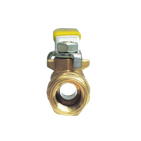 Nigo Industrial Co. 240 Series Forged Brass Mini Gas Ball Valve - CSA Certified, 1/4" NPT