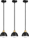 Industrial Kitchen Pendant Light Fixtures: 3 Pack 6 Inch Metal Modern Chandelier