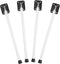 UKCOCO Foldable Small Metal Desk Legs 26cm with Horsehoof Feet, Adjustable Heavy