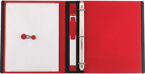 STAPLES 18370 Binders, Red by STAPLES