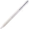 Uni Jetstream Slim Compact Ballpoint Pen, 3 Colors (Black, Red, Blue) 0.5mm, White Body (SXE3JSS05.1)