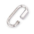 SHONAN 2.3 Inch Stainless Steel Chain Quick Links, 5 Pack Locking Carabiners and Chain Hooks, 650 Lbs Capacity