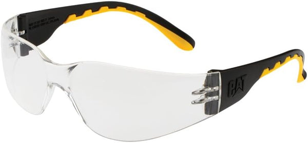 Caterpillar CSA-TRACK-100-AF Filter Category 2C-1.2 Clear Lens Safety Glasses, Small
