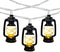 brianvikey 8.5Ft Black Mini Kerosene String Lights Outdoor, Summer Beach Themed Decoratives String