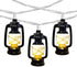 brianvikey 8.5Ft Black Mini Kerosene String Lights Outdoor, Summer Beach Themed Decoratives String