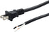 14 Gauge Replacement Power Cord, 2 Prong 6.46Ft Cable for Appliance, NEMA 1-15P 110V 115V 120V Pigtail