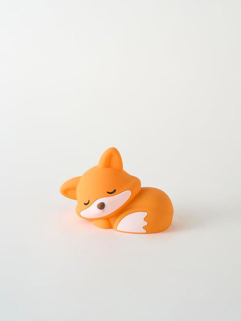 2 Dimmable, Cute Fox Night Light, Animal Lamp, Food Grade Silicone, Rechargeable, Level Squishy Nursery Nightlight