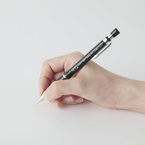 Zebra Tect 2 Way Light Mechanical Pencil, 0.7mm, Black Body (MAB42-PBK)