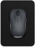 Dapesuom Small Mouse Pad, 6 x 8 Inch Thick Rubber Non-Slip Portable Mini Mat for Office and Travel, Black