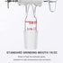 Glass Bent Inlet Adapter with 19/22 Male Glass Joint and 2mm Hose Connection Lab Glassware