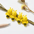 NUOBESTY 20pcs Cartoon Bee Shape Erasers for Students School Stationery