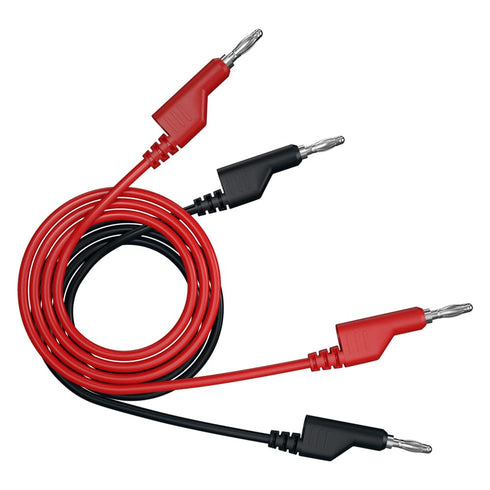 2pcs Banana Plug to Banana Plug Test Lead Cable, 100cm/3.3ft for Multi-Meter Electrical Testing