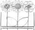 dohobby Metal Hollow Flower Business Card Holder, Open Card Stand Organizer for Home Office Desk