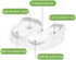 TOLUON Tailbone Seat Cushion for Pain Relief, Memory Foam Seat Cushion Hemorrhoid Pillow, Cushion lab, Sciatica Pain