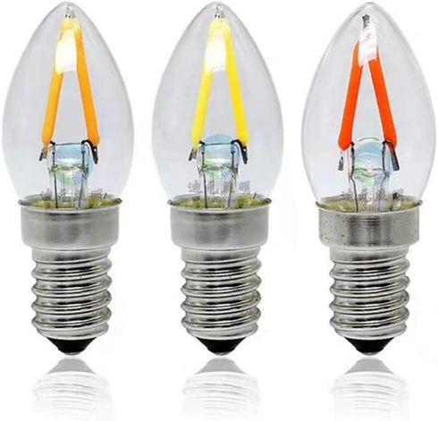 generic 10 3V 120MA 38MM Bulb Bulbs Bulb Pcs LED Filament Edison LED Incandescent Light Accessories,Cold/Warm